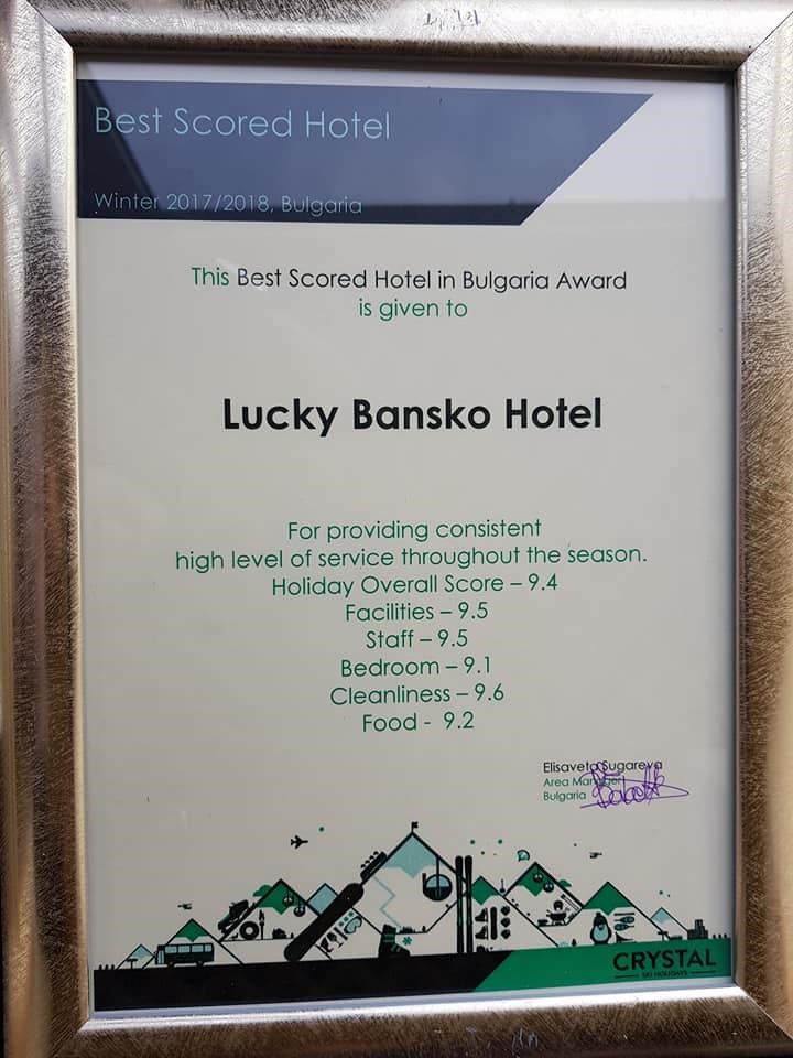 Tui award | Lucky Bansko