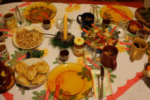 Christmas table in Bansko | Lucky Bansko SPA & Relax