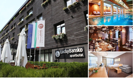 What is the entertainment for the kids at Lucky Bansko SPA & RELAX?