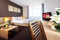 Studio Deluxe bedroom area | Lucky Bansko SPA & Relax