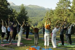 Yoga in the mountain | Lucky Bansko SPA & Relax