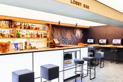 Refurnished lobby bar at aparthotel Lucky Bansko SPA & Relax