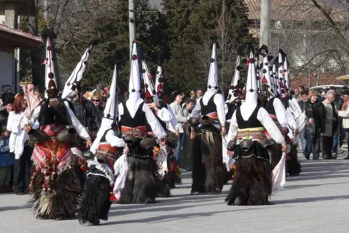 Bulgarian Traditions For New Years Eve In The Town Of Bansko