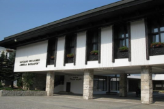 The “Nikola Vaptsarov” community center in Bansko